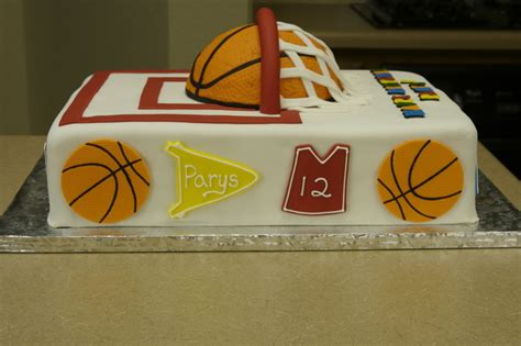 Basketball Birthday Cake - CakeCentral.com