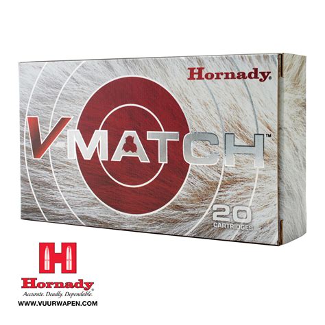 Hornady V Match Grendel Gr Eld Vt Ammo Round Box