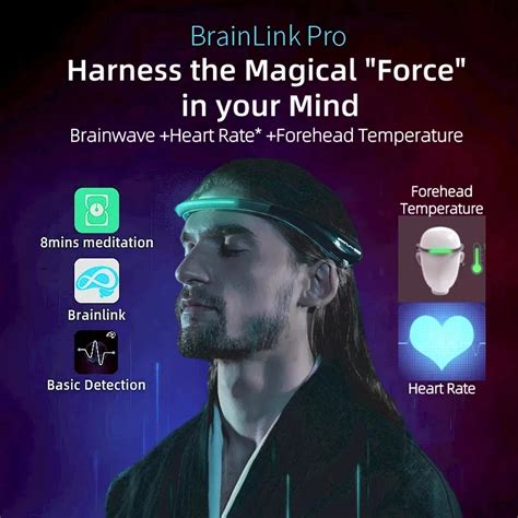 Brainlink-PRO-EEG-Headset-Mindwave-Emotion-Detection-Concentration ...