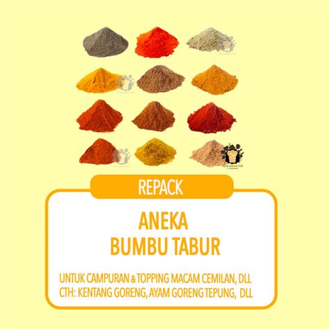 Bumbu Tabur Repack Lazada Indonesia