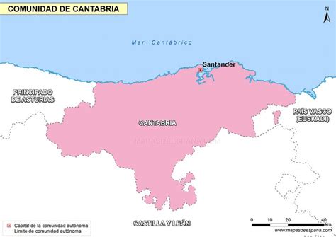 Mapa De Cantabria Provincia Municipios Tur Stico Y Carreteras De