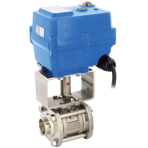 Electric Actuated Ball Valves For Food Syveco