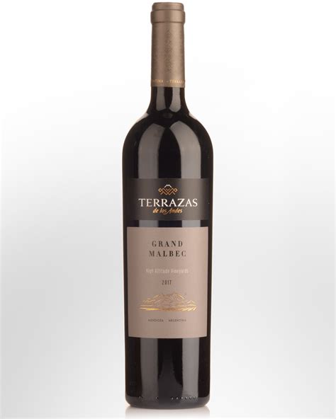 2017 Terrazas De Los Andes Grand Malbec Nicks Wine Merchants