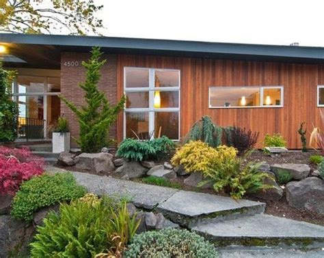 Mid Century Front Yard Landscaping Ideas - Image to u