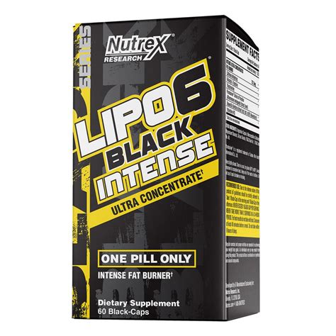Lipo-6 Black Intense - CampusProtein.com
