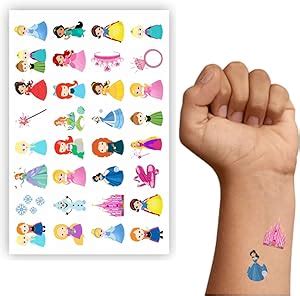 Tatuagem Temporária Infantil Meninas Kit Festa 32 034 Amazon br