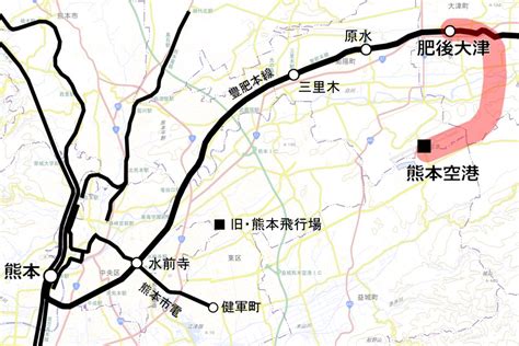 ルート決定熊本空港アクセス鉄道着工開業いつ 経緯と今後のスケジュール 鉄道ニュース鉄道プレスネット