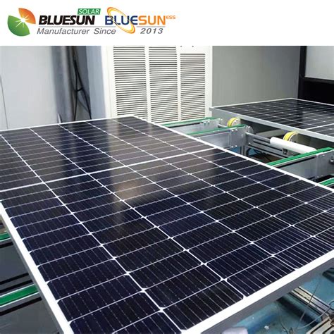 Bluesun Monocrystalline Solar W Panel Half Cell W Solar Pv Module