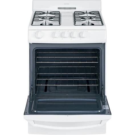 Hotpoint Rga724ekwh Freestanding 3 Cu Ft Gas Range White Common 24