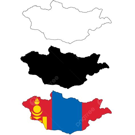 Gambar Peta Mongolia Png Vektor Psd Dan Clipart Dengan Background