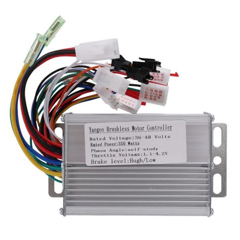 Electric Bike Brushless DC Motor Controller 36V 48V 350W For Electric