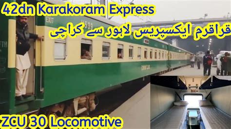 42dn Karakoram Express Lahore To Karachi Karakoram Express High Speed