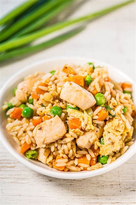 Easy Better Than Takeout Chicken Fried Rice Averie Cooks