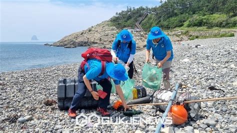 사연안환경보전연합회 신개념 해양쓰레기 정화활동 공정여행