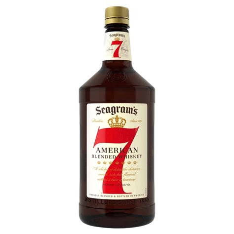 Seagrams 7 Crown American Blended Whiskey 175 L 80 Pf Alcohol