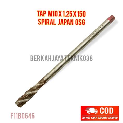 tap mxx spiral tap baut  japan osg lazada indonesia