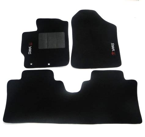 Tapete Yaris borracha PVC Scar Automotive Acessórios para Carro