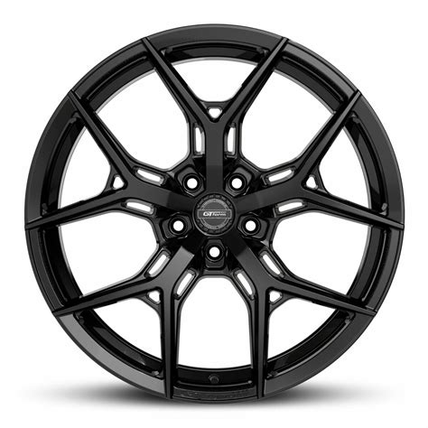 GT FORM TORQUE GLOSS BLACK 22X11 5X114 3 WHEEL WHEEL CNC Wheels