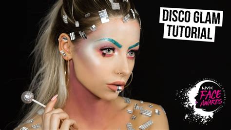 Disco Glam Makeup Tutorial I Nyx Face Awards Final 20 I Youtube