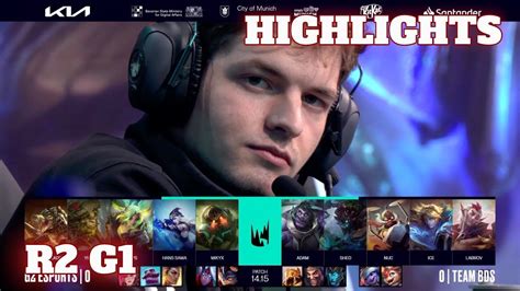 G2 Vs BDS Game 1 Highlights Round 2 LEC 2024 Season Finals G2