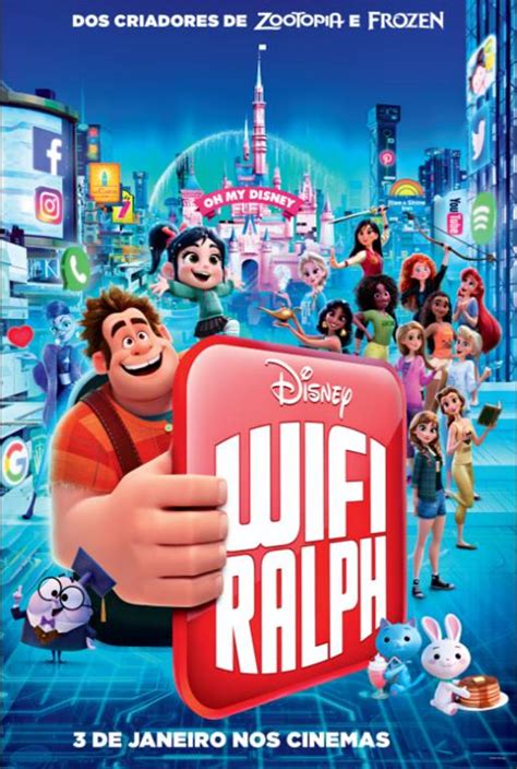 WiFi Ralph Quebrando A Internet Filme 2018 AdoroCinema