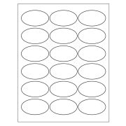 Template for Avery 4223 Oval Dissovable Labels 1-1/2" x 2-1/2" | Avery.com