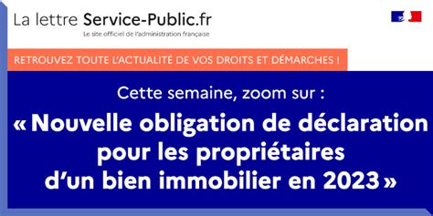 Déclaration doccupation des biens immobiliers Saint Saud Lacoussière