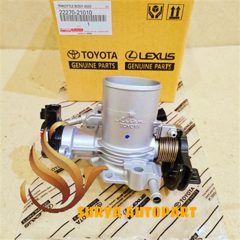 Jual Throttle Body Trotol Body Komplit Toyota Vios Old Gas Komplit