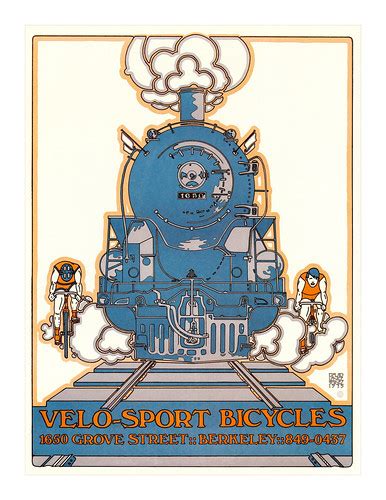 Poster By David Lance Goines For Velo Sport Bicycles Flickr