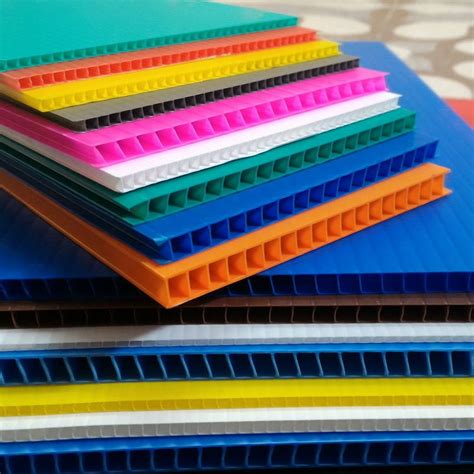 Corrugated Plastic Sheet Fluted Polypropylene Board PP Hollow Sheet