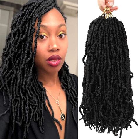 Buy 24 Inch NU Faux Locs For Soft Locs Crochet Hair Natural Locs