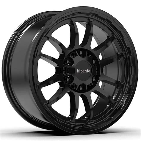 off Road Wheel Rims 17 Inch 6*139.7 5*127 Wheels Matte Black Paint Set Plate off Road 4X4 Wheels ...