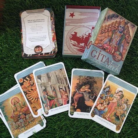 Bộ Bài Gita Deck Wisdom From The Bhagavad Gita Cards Triết Lý Từ Chí