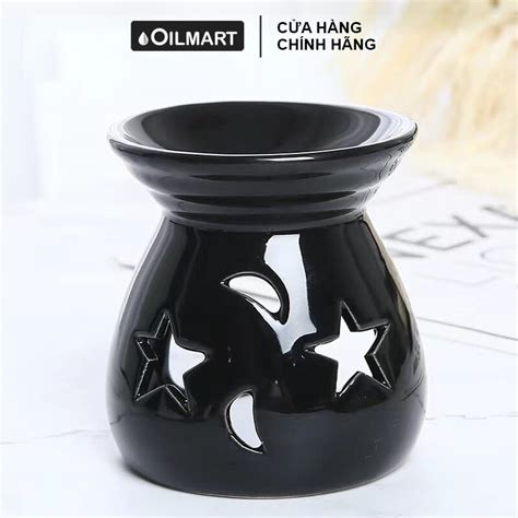 Lọ Gốm Sứ Bát Tràng Đốt Tinh Dầu Nến Tealight Oilmart