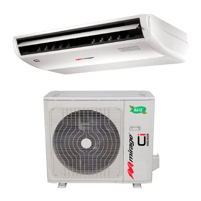 Set Minisplit Piso Techo Mirage Inverter Frio Y Calor Toneladas Ci