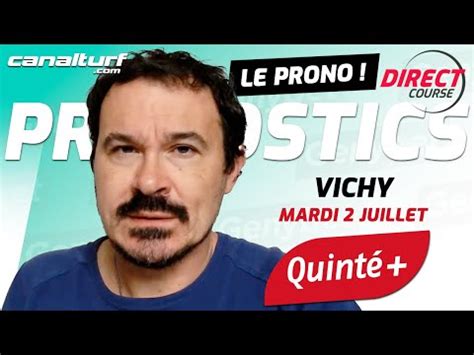 Pronostic vidéo du QUINTE PRIX JEAN MICHEL BAZIRE du Mardi 2 juillet