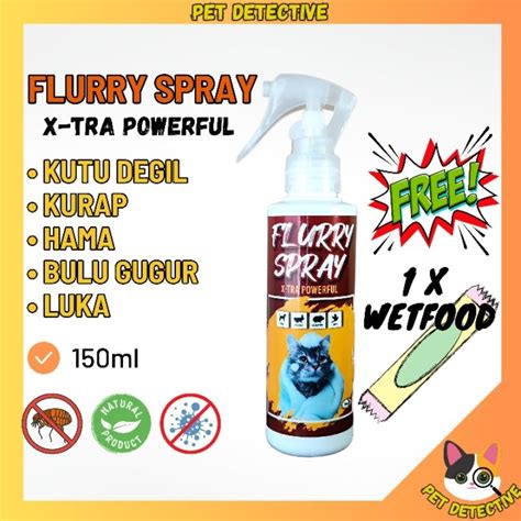 Ubat Kurap Kucing Fungus Hama Sporo Spray Kurap Kucing Paling Berkesan