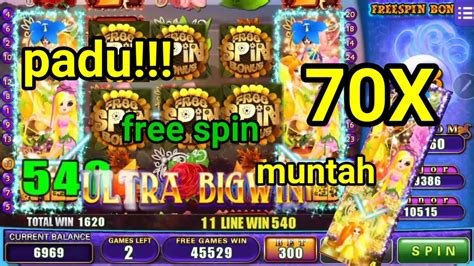 Padu Sangkut Free Spin Fairy Garden Plus Muntah Payung Youtube