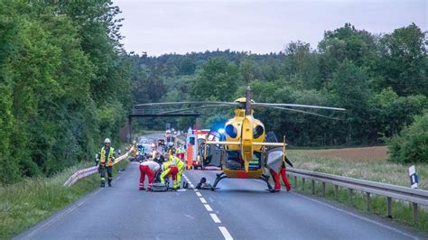 Main Kinzig Kreis Motorradunfall Bei Schl Chtern J Hriger Schwer