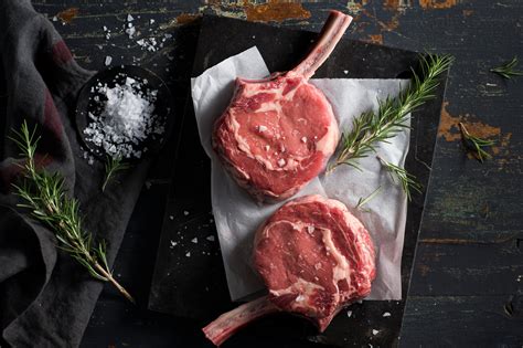 Beef Rib Eye Steak on the Bone - Field to Fork