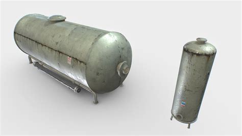 Industrial Tank 3 Buy Royalty Free 3d Model By 32cm Fb60f1e