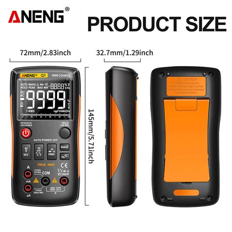 Jual Aneng Q Pro Multimeter Digital True Rms Harga Murah Terbaru