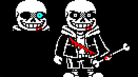 Last Breath Sans Phase 1 Sprite V2 Pixel Art Maker Images