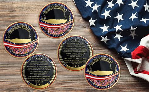 Amazon Military Veteran Appreciation Challenge Coin Bulk Pack Of