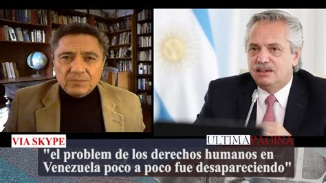 La Página de CLAUDIO FANTINI EL GIRO DE ALBERTO PARA DEFENDER A MADURO