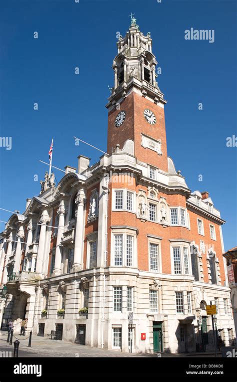 Colchester Town Hall Stock Photo Alamy