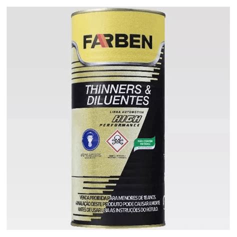 THINNER DILUENTE PU ESPECIAL 8300 900ML Bond Tintas