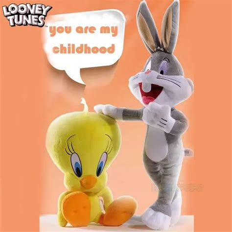 Juguete De Peluche De Looney Tunes Bugs Bunny Mu Eco De Anime De Pel