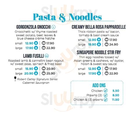 Arana Leagues Club menù, Brisbane - Main Menu | Sluurpy