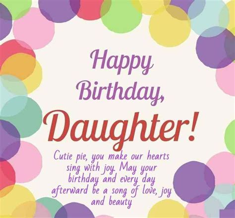 Birthday Wishes To Your Daughter Quotes - ShortQuotes.cc